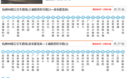 杭州320公交路线（杭州公交320发车时间）