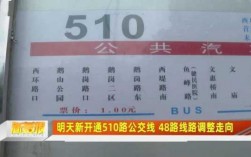 510路公交路线（510路公交车路线路）