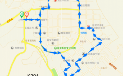 延安1公交路线查询（延安公交车线路图）