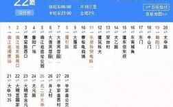 西安22公交路线（西安22路公交车线路）