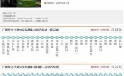 广州441公交路线（广州公交411线路）