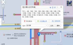 北大街的公交路线（北大街有几路公交车）