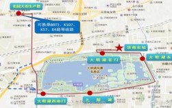 济南明湖广场公交路线（济南明湖广场位置）