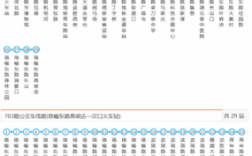 武汉703号公交路线（武汉703公交路线和时间表）