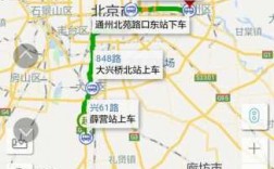 北京大兴842公交路线（大兴848公交车路线）