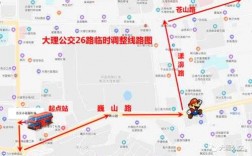 大理4路公交路线（大理4路公交路线图）