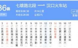 武汉736公交路线查询（武汉736路公交路线）