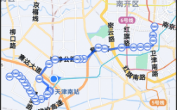 天津公交路线327（天津公交路线图高清）