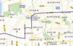 合肥二中公交路线（合肥二中到合肥南站）