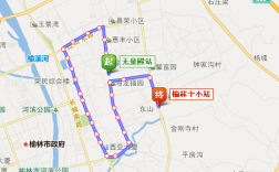 榆林七路车公交路线（榆林公交7路线路图）