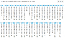 成都137路公交路线查询（成都137路公交车路线路线查询）