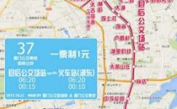 厦门37公交路线（厦门37路末班车）