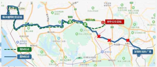 深圳公交路线M458（深圳公交路线查询本地宝）-图1