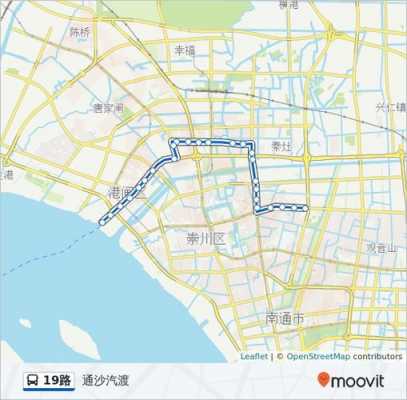 通19路公交路线（通19路线路图）-图2