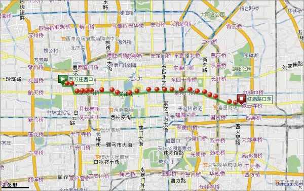 北京9公交路线（北京公交路线图高清版）-图1