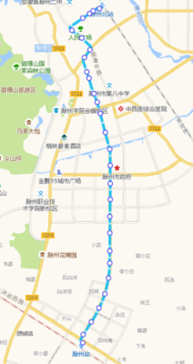 一路车公交路线滁州（滁州一路车末班车时间）-图1