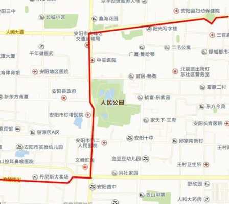 安阳北大街公交路线（安阳十一路公交路线）-图1