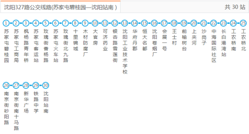 241支线沈阳公交路线（沈阳241支线公交车路线）-图2