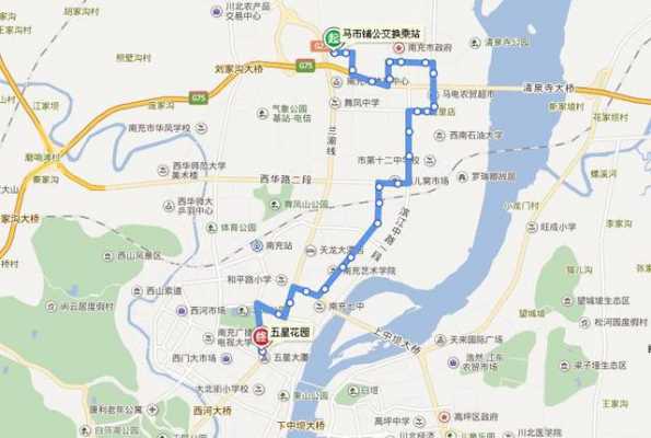 南充4路公交路线（南充9路车公交路线时间表）-图2