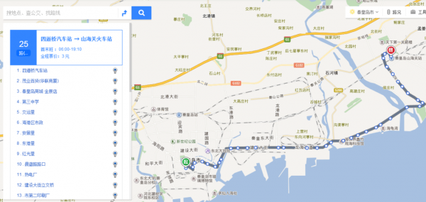 秦皇岛市九路公交路线（秦皇岛市9路公交路线）-图1