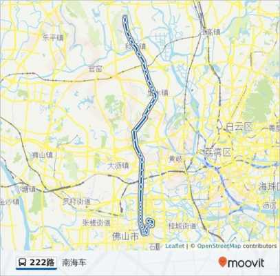 佛山南高02公交路线（佛山南高22路公交路线最新消息）-图1