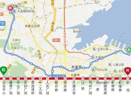 1103厂公交路线（大连1103路公交车线路图）-图2