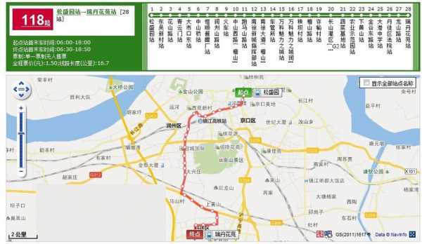 镇江8路公交路线（镇江113路公交路线）-图2