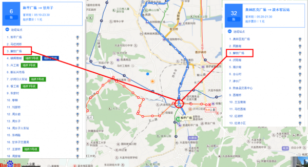 小付家庄公交路线（大连动物园到付家庄的公交路线）-图3