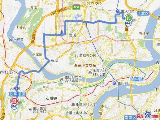 重庆公交路线查询471（重庆公交471路线路图）-图3