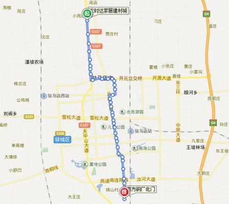 驻马店十二路公交路线（驻马店市22路车路线）-图2