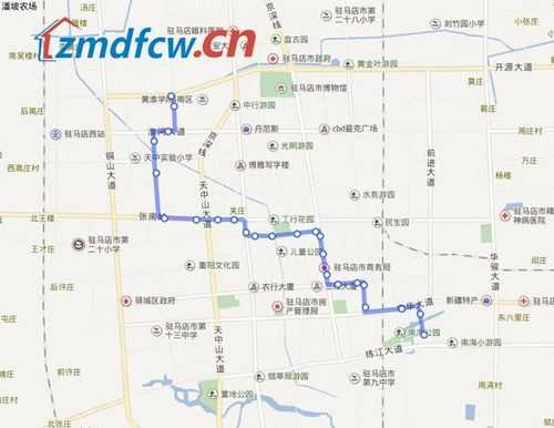 驻马店十二路公交路线（驻马店市22路车路线）-图1