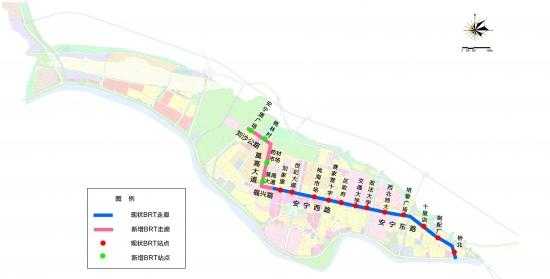 brt快速公交路线（兰州BRT公交路线）-图1