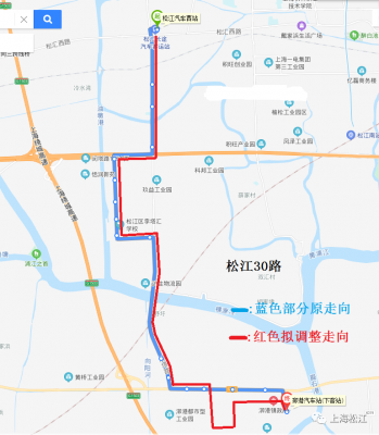 松江城东公交路线（松江中心医院公交路线）-图3