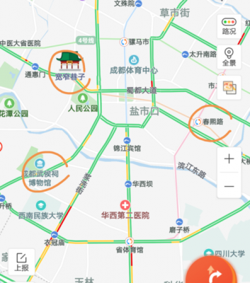 成都锦里到春熙路公交路线（锦里距离春熙路多远）-图1