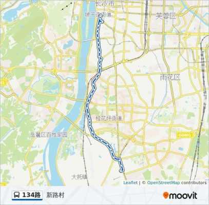 长沙134公交路线（长沙134路最新路线）-图2