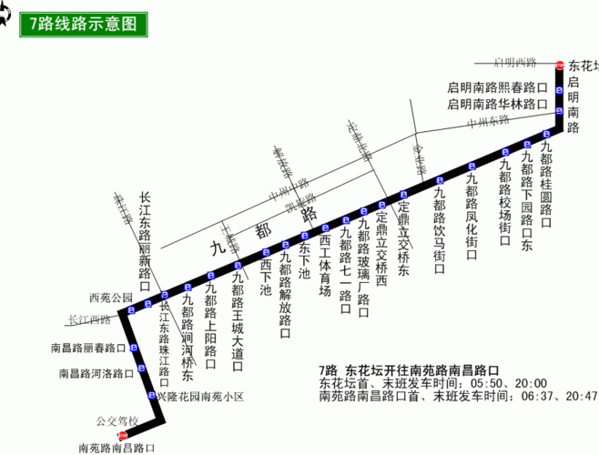 黄冈7路公交路线（黄冈市公交车各路时间）-图2