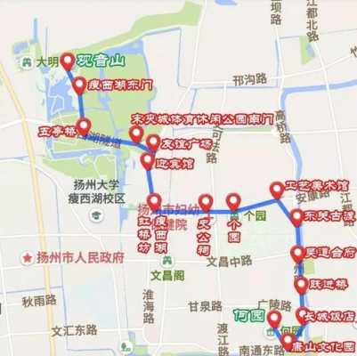 扬州旅游线路公交路线（扬州旅游线路公交车）-图2