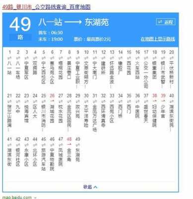 开封49公交路线查询（开封49路公交车多久发一趟车）-图2