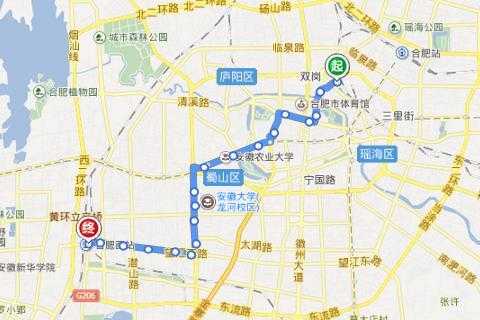 合肥136公交路线（合肥603路公交路线）-图2