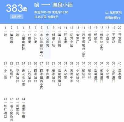 哈尔滨40公交路线（哈尔滨公交44路线路）-图2