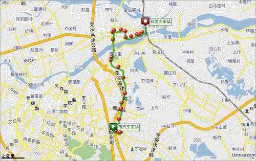 东莞六路车公交路线（东莞六路车公交路线查询）-图1