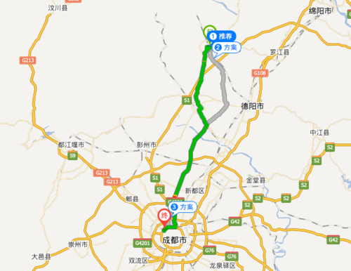 成都110公交路线（成都1107公交车路线图）-图3