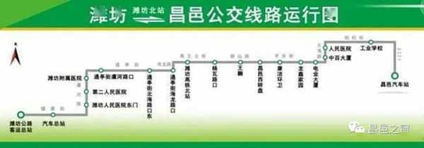 昌邑潍坊快速公交路线站点（昌邑潍坊快速公交车路线）-图3