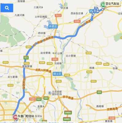 密云区6路公交路线（密云6路路线图）-图1