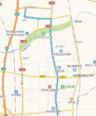 忻州城区最新公交路线（忻州城区公交运营线路图）-图2