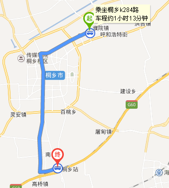 桐乡k284公交路线的简单介绍-图1