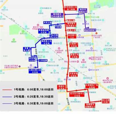 廊坊各公交路线（廊坊公交路线图）-图1