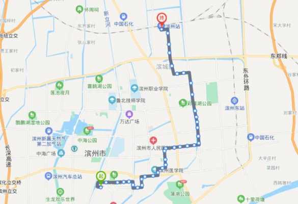 滨州36路公交路线（滨州二路车公交路线时间表）-图2