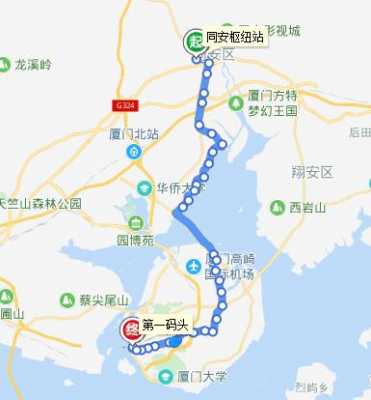 厦门567公交路线（厦门657公交车路线）-图1