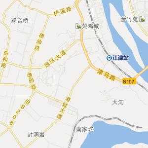 江津所有公交路线（江津所有公交路线图）-图1